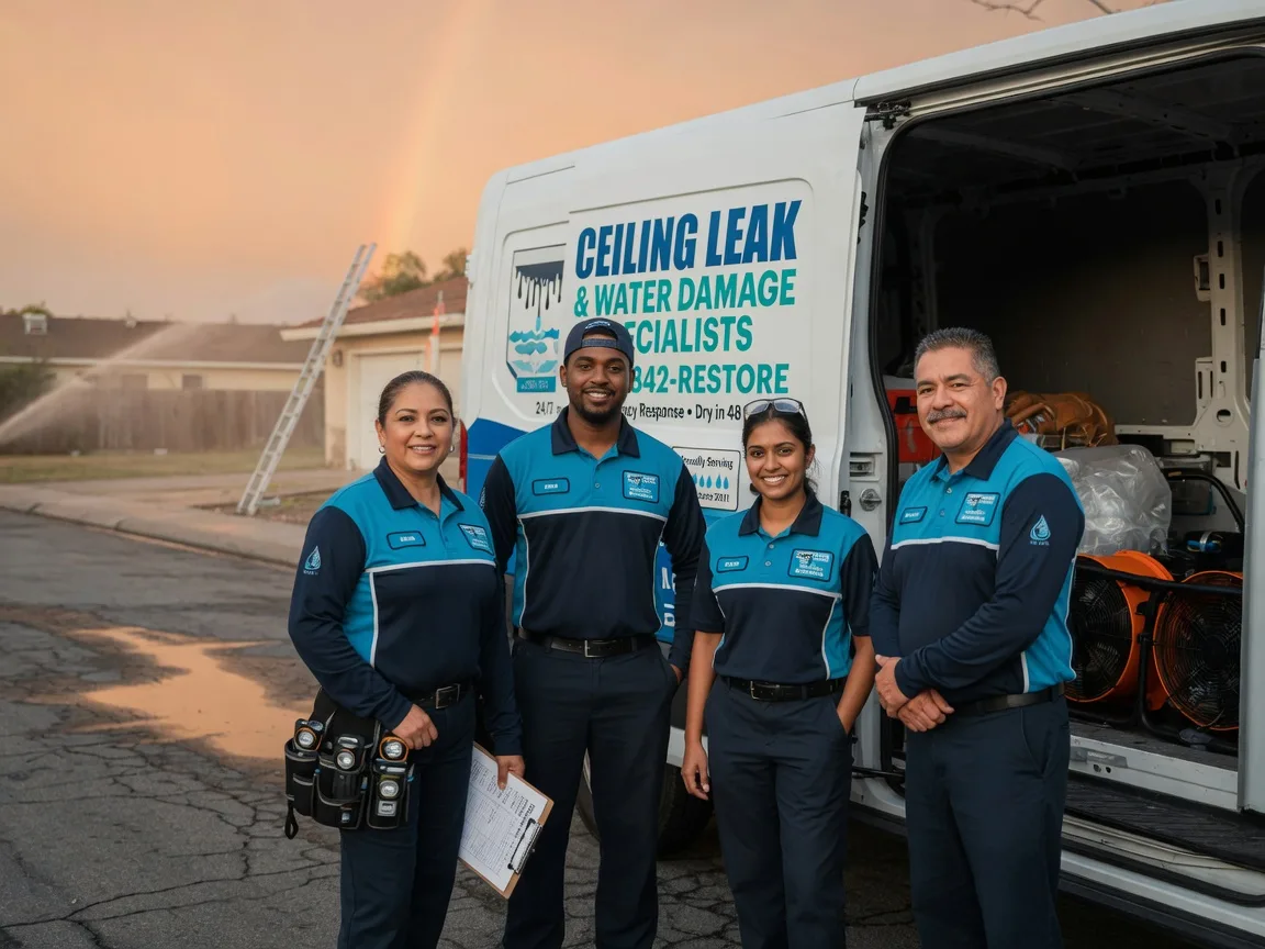 Ceiling Leak Cleanup company in Tomball, TX